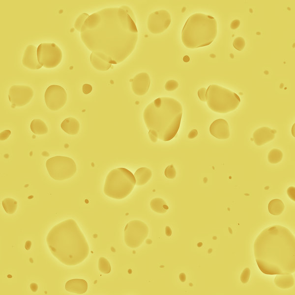 Swiss Cheese: A closeup of Swiss or Emmental cheese. Would look good as a background on a food flyer, menu or recipe, as well as a stand alone illustration.