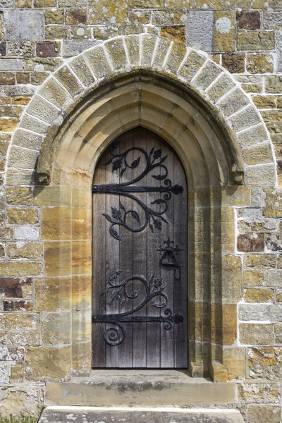 Ornate church door