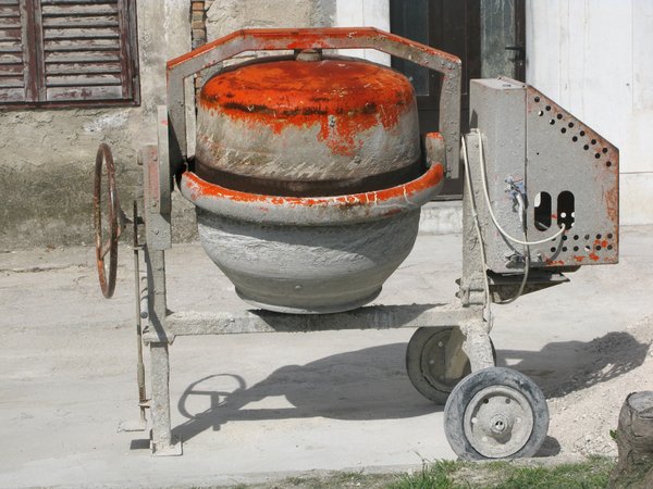 concrete mixer