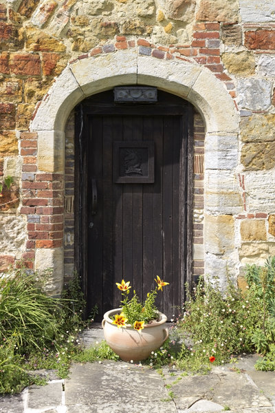 Old priory doorway