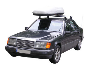 Roofrack car: A car with a roof rack.
