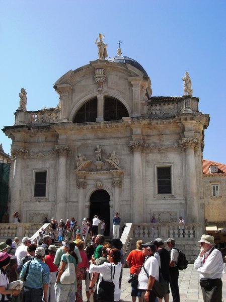 Church in Dubrovnik town