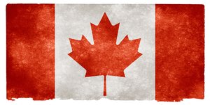 Canada Flag Grunge
