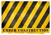 Under Construction Grunge Sign