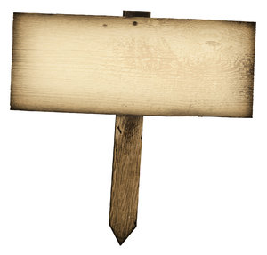 Wood Sign 2: Variations on a vintage wood sign.
