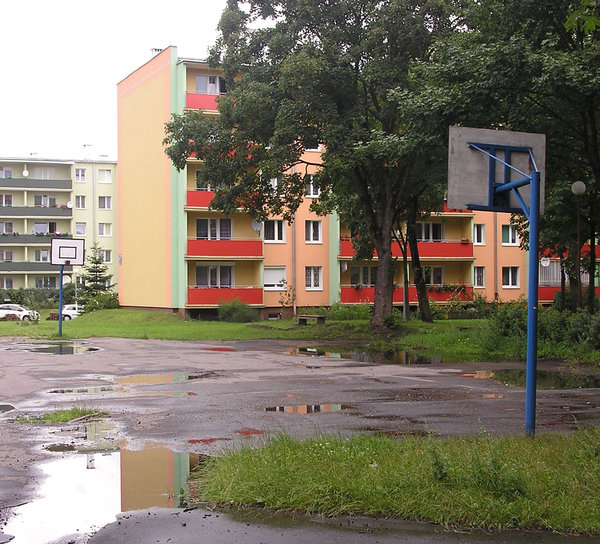 Town's basketball field