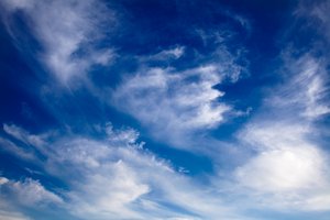 Cloudy Blue Sky: Cloudy sky texture.