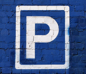 blue wall parking