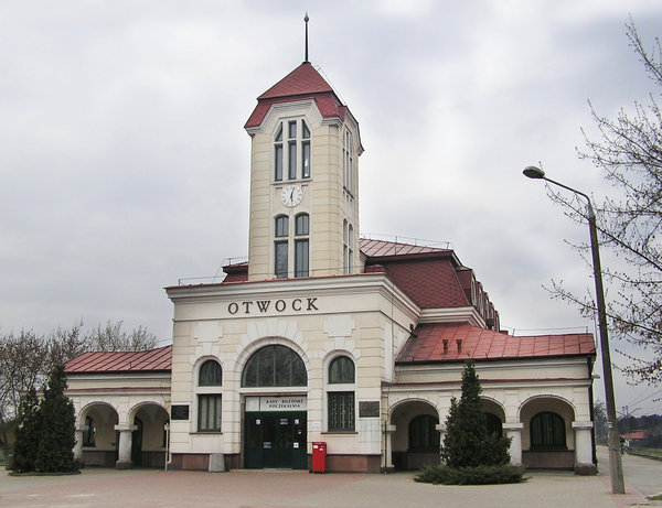 Train station in Otwock