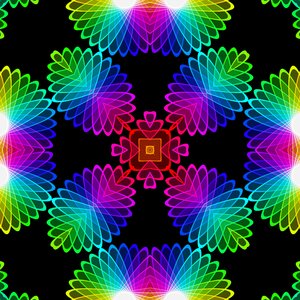 Kaleidoscopic Tile 1