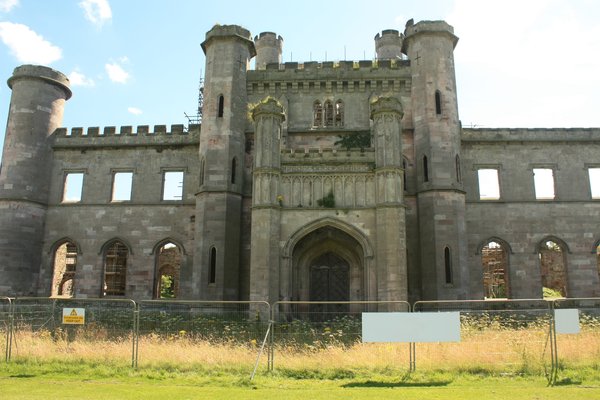 Castle under restoration