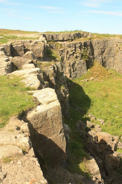 Quarry cliff