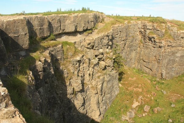 Quarry cliff
