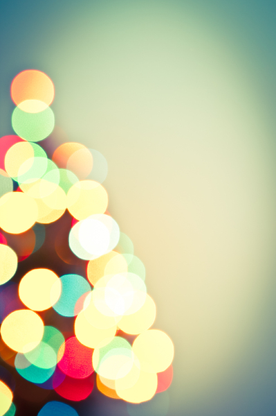 Christmas Lights Bokeh 1: Photo of christmas lights bokeh