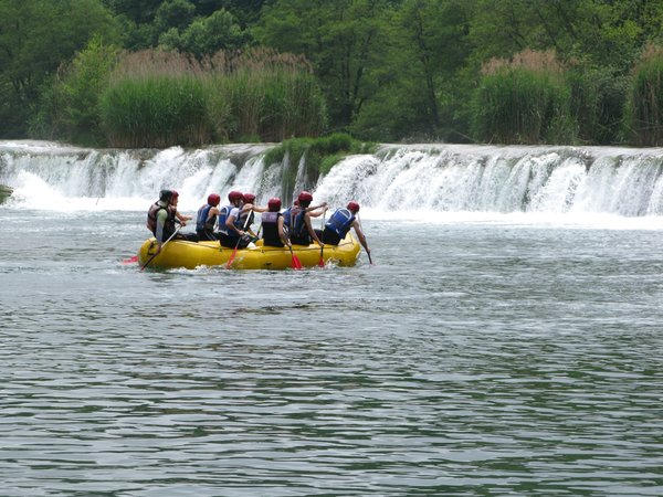 rafting: river Mreznica, Croatia