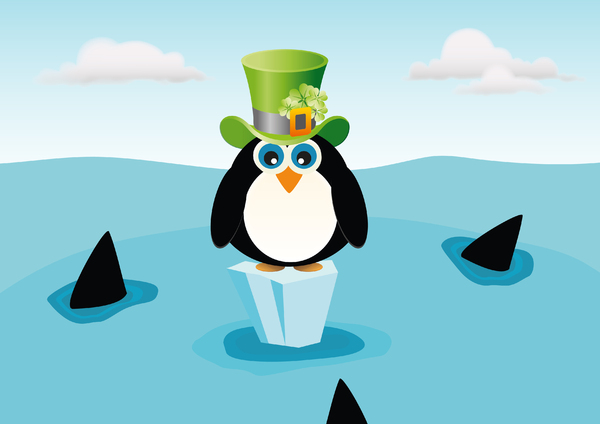 St. Patrick's Day Penguin ...