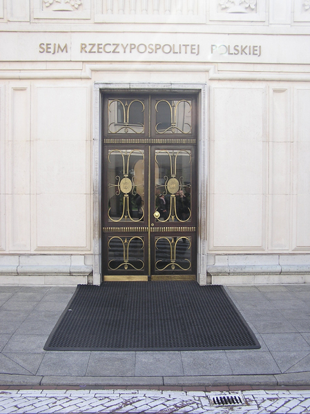 Sejm entrance