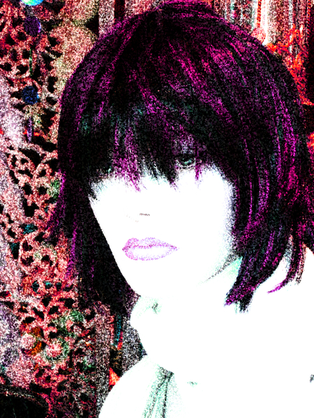 Grunge Portrait Woman 2