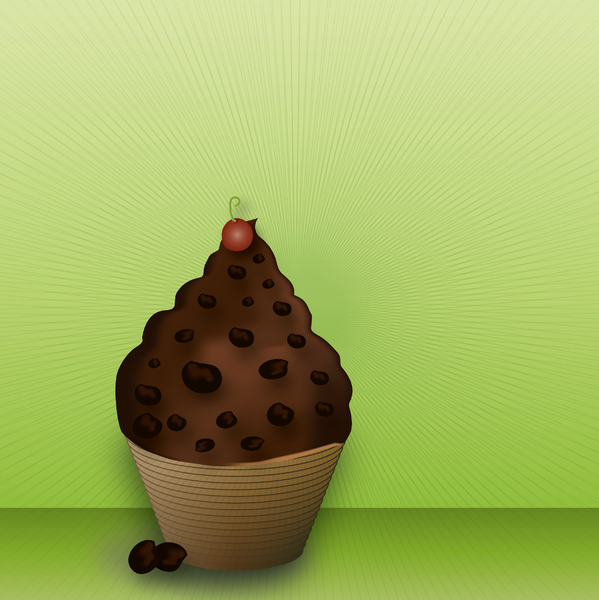 Chocolate Ice Cream - green