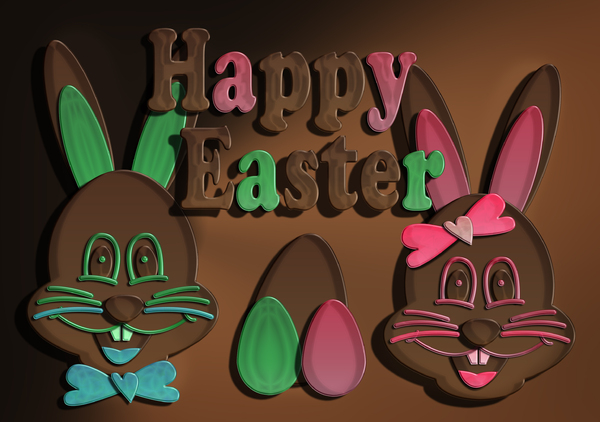 Chocolate Easter Bunny Duo: Chocolate Easter Bunny  Duo 


- Do not redistribute my images in part or whole, for money or for free. When you're using it for public use always contact me first ! Please read the terms of use and image license. - 