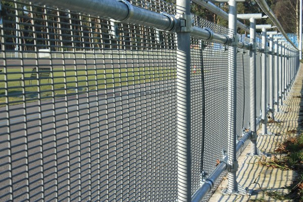 Velodrome fence