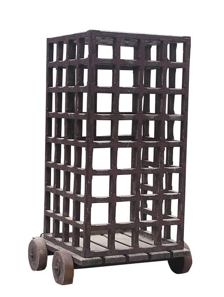 Medieval Wheeled Cage