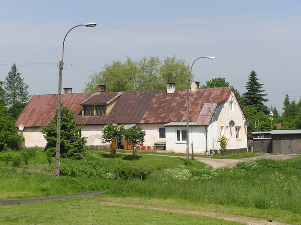 A long house in Sejny