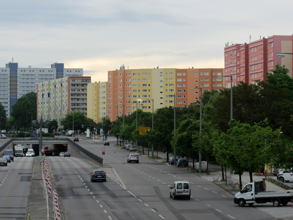 berlin traffic street scenery