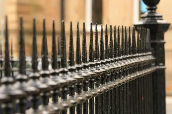 Iron railings