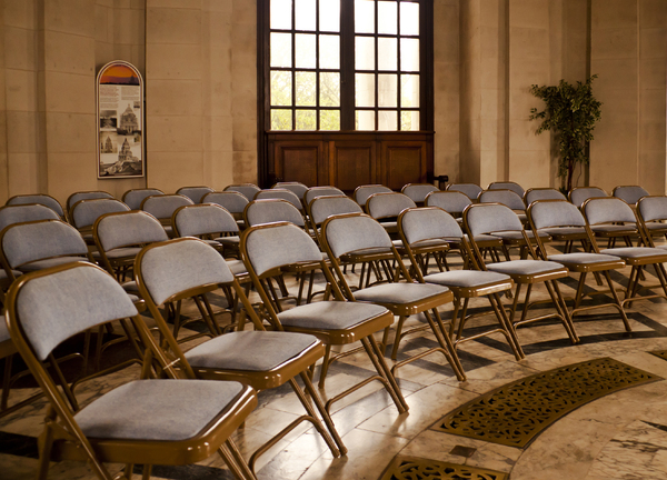 Venue: The ground floor hall of the Ashton Memorial set up for an event.