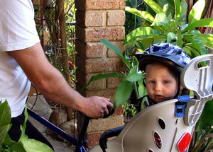 bike ride with dad1: the fun and joy of going for a ride with father