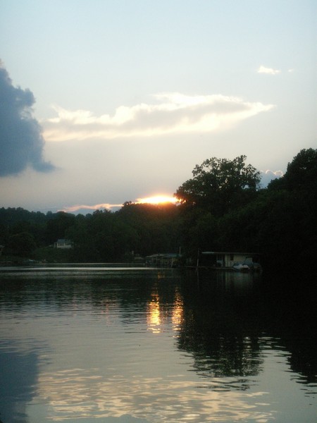 Boon Lake Sun Set