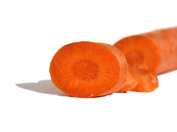 cut carrot: none