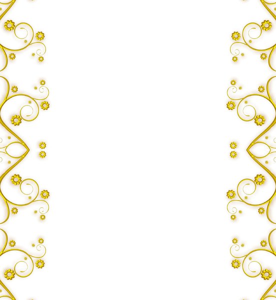 Ornate Metallic Border 7: A golden metallic ornate swirly border or frame on a white background. You may prefer this: http://www.rgbstock.com/photo/nXQED7M/Golden+Ornate+Border+6 or this: http://www.rgbstock.com/photo/nvi0UW8/Golden+Ornate+Border+2