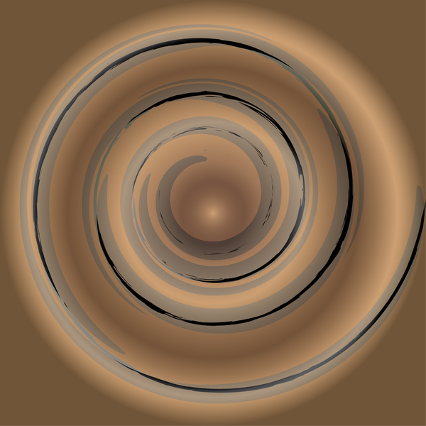 Swirl background brown