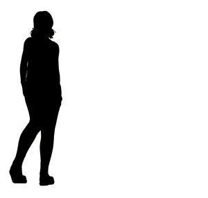 Woman's Silhouette 3