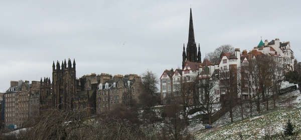 Edinburgh Winter Skyline