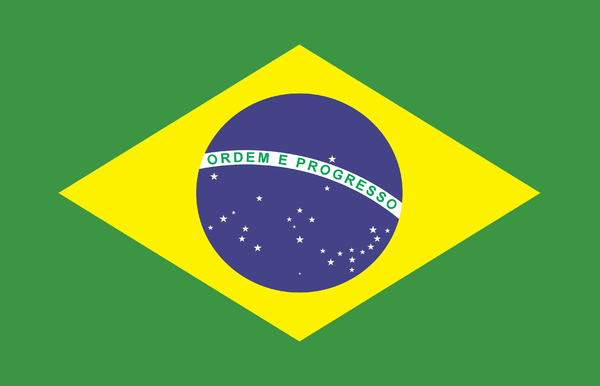 Brasilien-Flagge: 