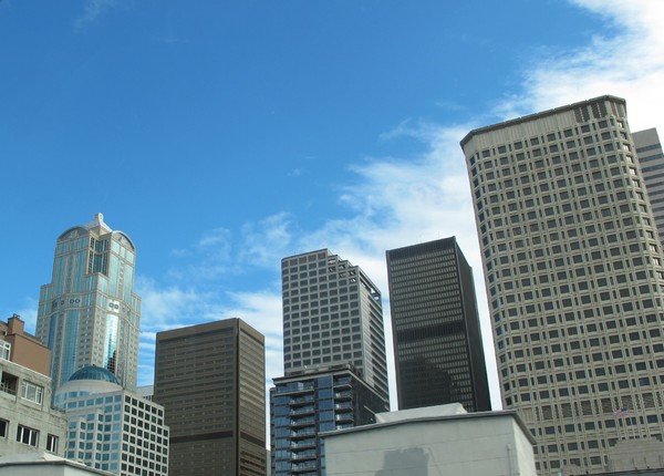 Downtown Seattle skyscrapers