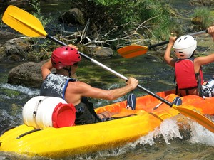 aventura en kayak