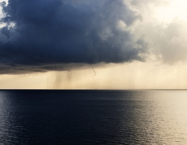 Water Spout Over Atlantic