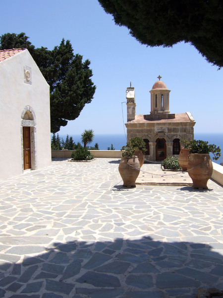 preveli monastery: monastery, crete, island, greece