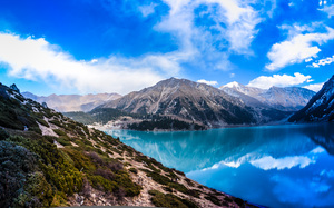 Nature in Kazakhstan: Big Almaty Lake