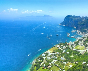 View at Capri bayfrom Anacapri