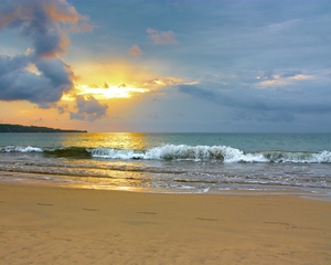 Bali beach sunset 1