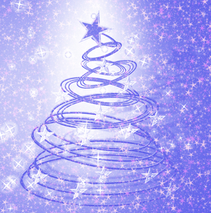Abstract Christmas Tree 5