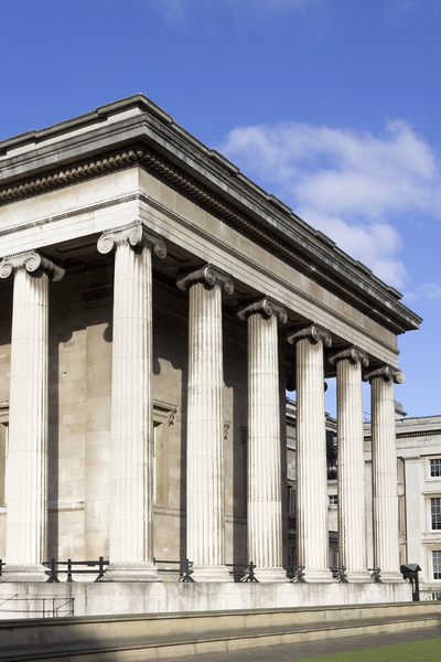 British Museum - portico