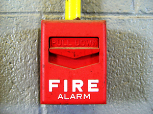 fire alarm: fire alarm