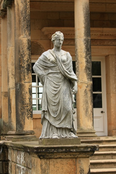 Faux Roman statue
