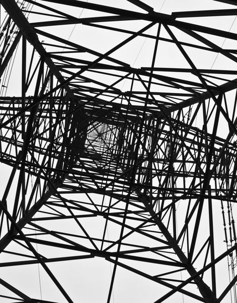 electricity pylons: electricity pylons close up